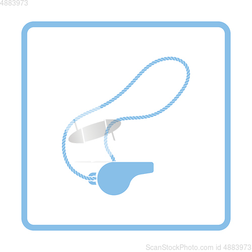 Image of Whistle on lace icon