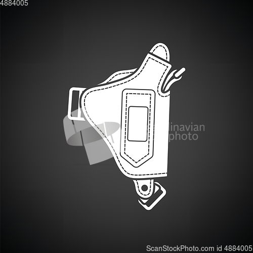 Image of Police holster gun icon