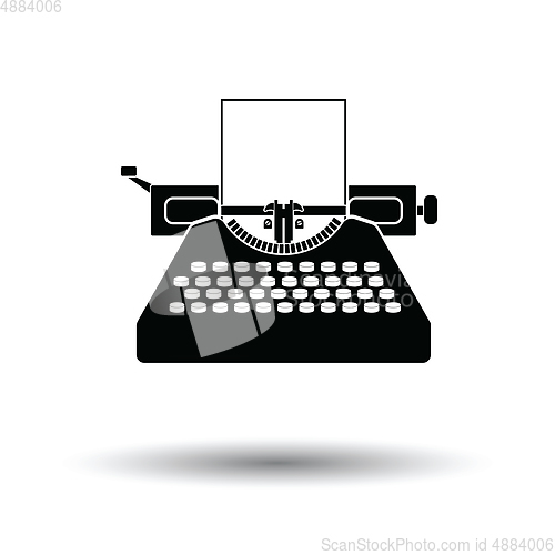Image of Typewriter icon