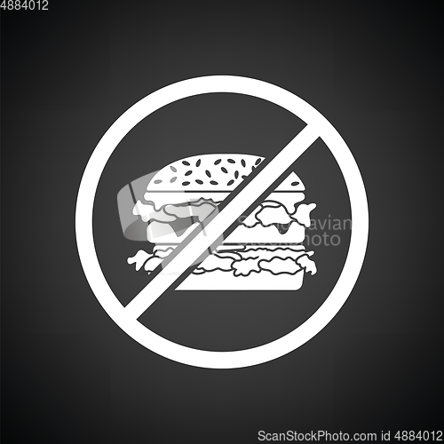 Image of  Prohibited hamburger icon