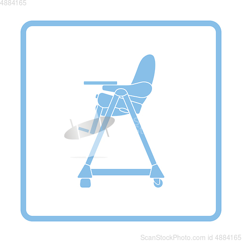 Image of Baby high chair icon