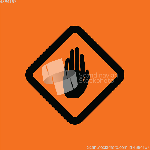 Image of Icon of Warning hand