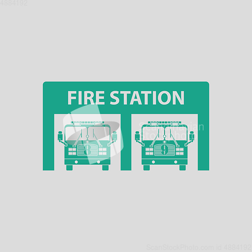 Image of Fire station icon