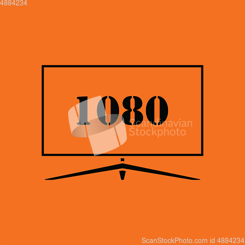 Image of Wide tv icon