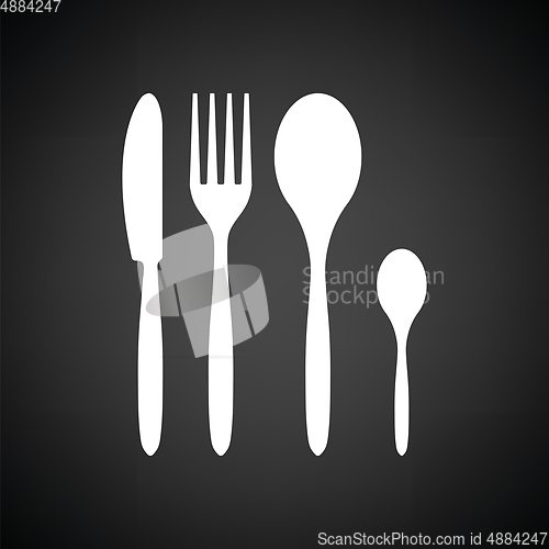 Image of Silverware set icon