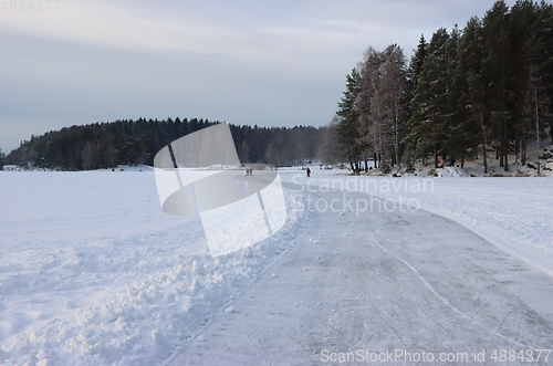 Image of Norwegian winter landscape