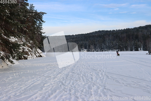 Image of Norwegian winter landscape