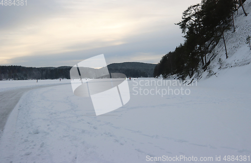 Image of Norwegian winter landscape