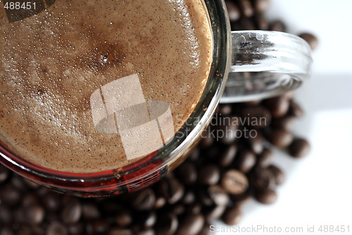Image of Cup with coffee