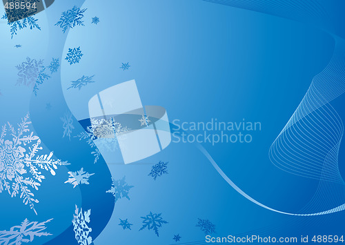 Image of snowflake slice