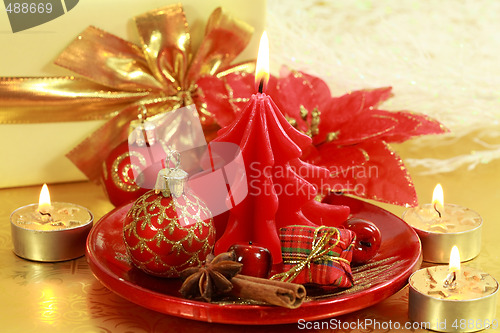 Image of Christmas lights