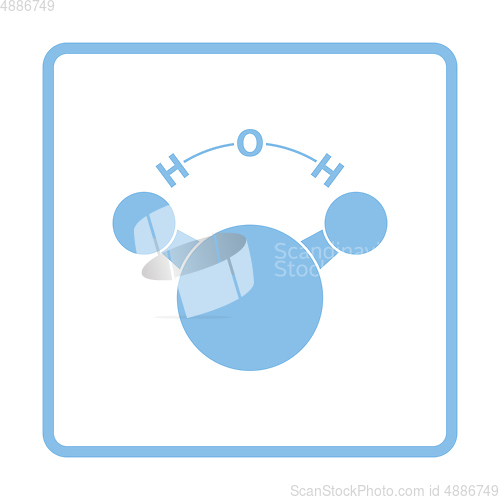 Image of Icon of chemical molecule water