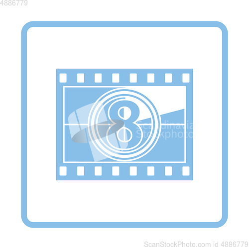 Image of Movie frame with countdown icon