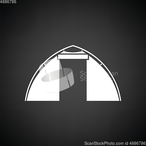 Image of Touristic tent  icon
