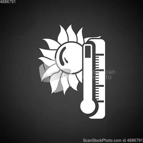 Image of Summer heat icon