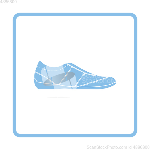 Image of Man casual shoe icon