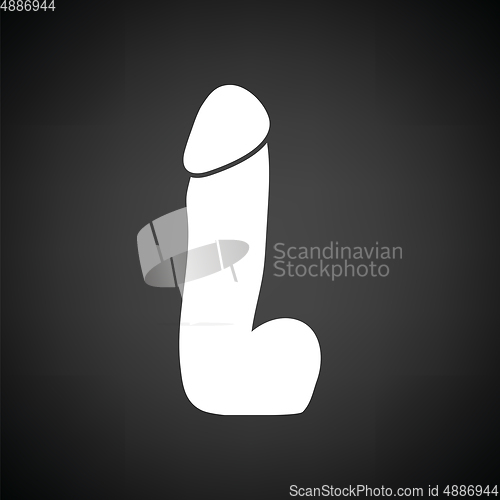 Image of Rubber dildo icon