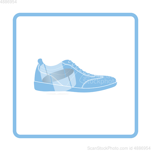 Image of Man casual shoe icon