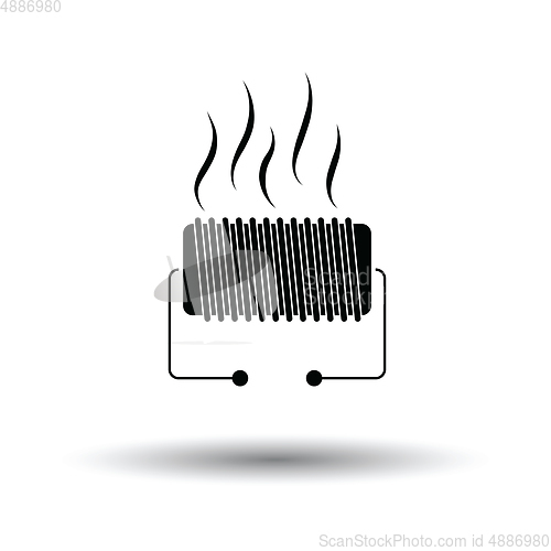 Image of Electrical heater icon