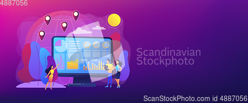 Image of Environment data analytics concept banner header