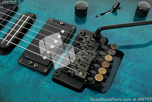 Image of Electric guitar tremolo system