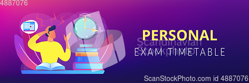 Image of Exams and tests concept banner header