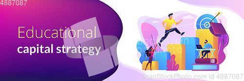 Image of Educational trajectory concept banner header