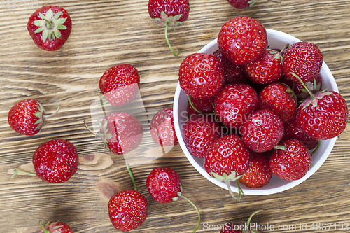 Image of strawberry on board