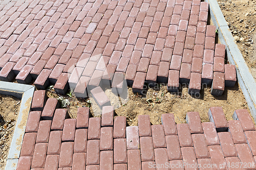 Image of pavement construction