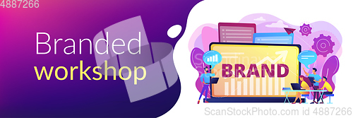 Image of Branded workshop concept banner header