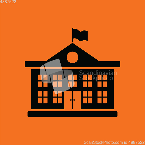 Image of School building icon