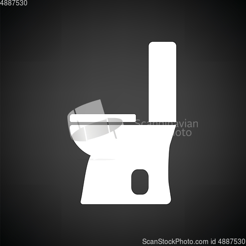 Image of Toilet bowl icon