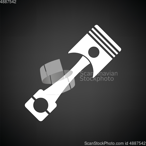 Image of Car motor piston icon