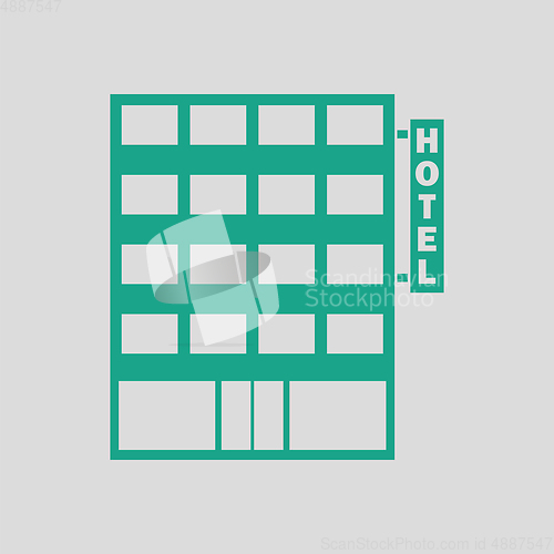 Image of Hotel building icon