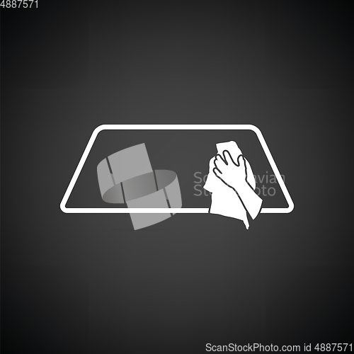Image of Wipe car window icon