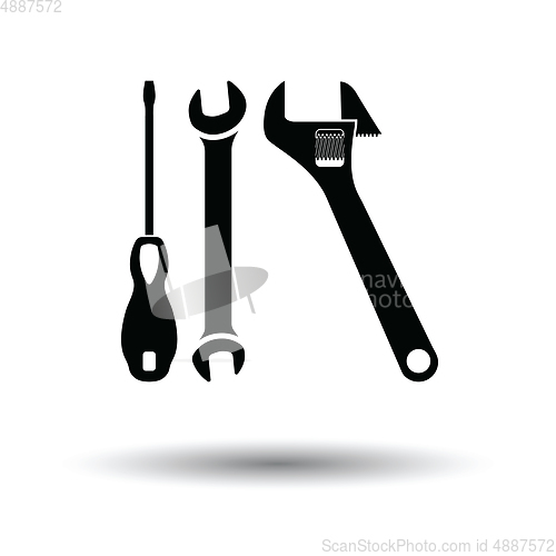 Image of Wrench and screwdriver icon