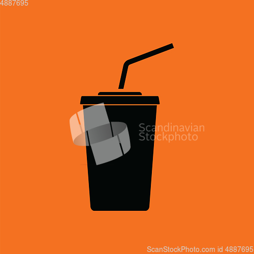 Image of Cinema soda drink icon