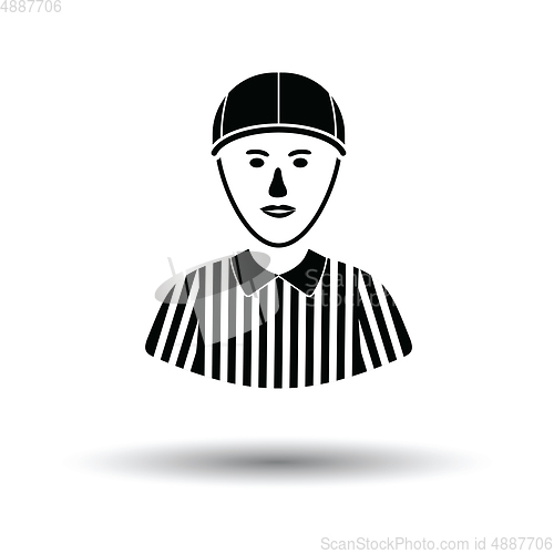 Image of American football referee icon