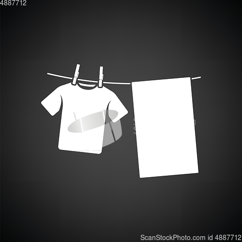 Image of Drying linen icon