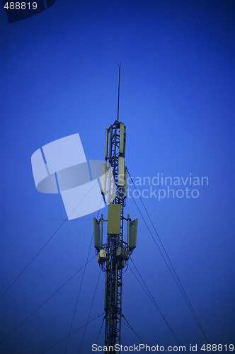 Image of telecomunications antenna