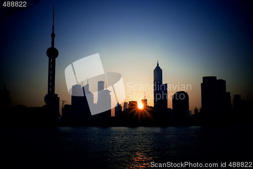 Image of shanghai skyline