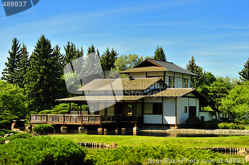 Image of White Japanese house