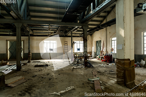 Image of Destruction ruins factory damage