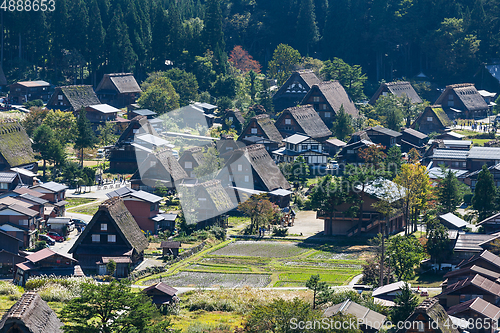 Image of Traditional and Historical Japanese village Shirakawago