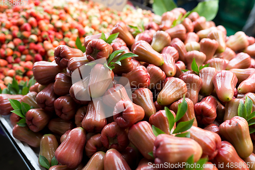 Image of Wax apple in wet market