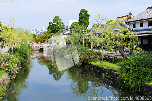 Image of Traditional poled boat in Yanagawa