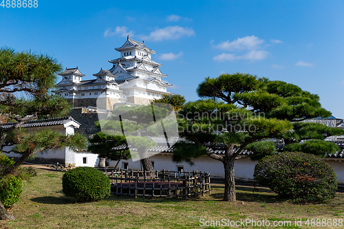 Image of Himeji castle in Japan