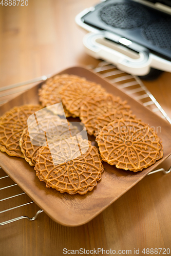 Image of Homemade Ferratelle cookie