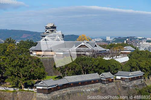 Image of Japanese Kumamoto Castle