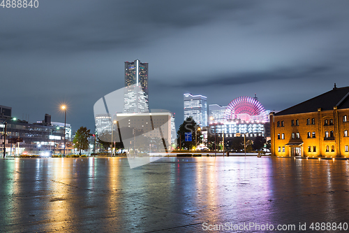 Image of Yokohama at night